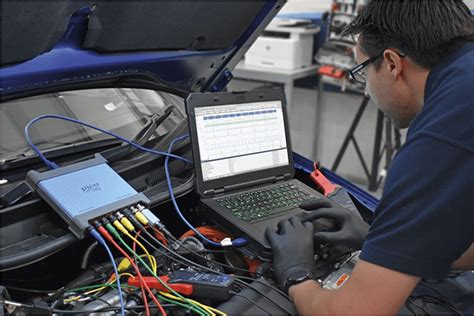 how to use automotive oscilloscope.